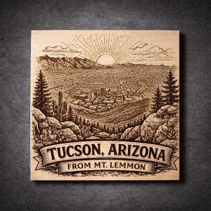 Tucson From Mount Lemmon